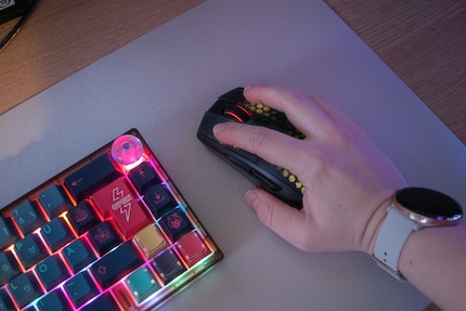 Il Roccat ha una forma comoda, anche per le mani più piccole.