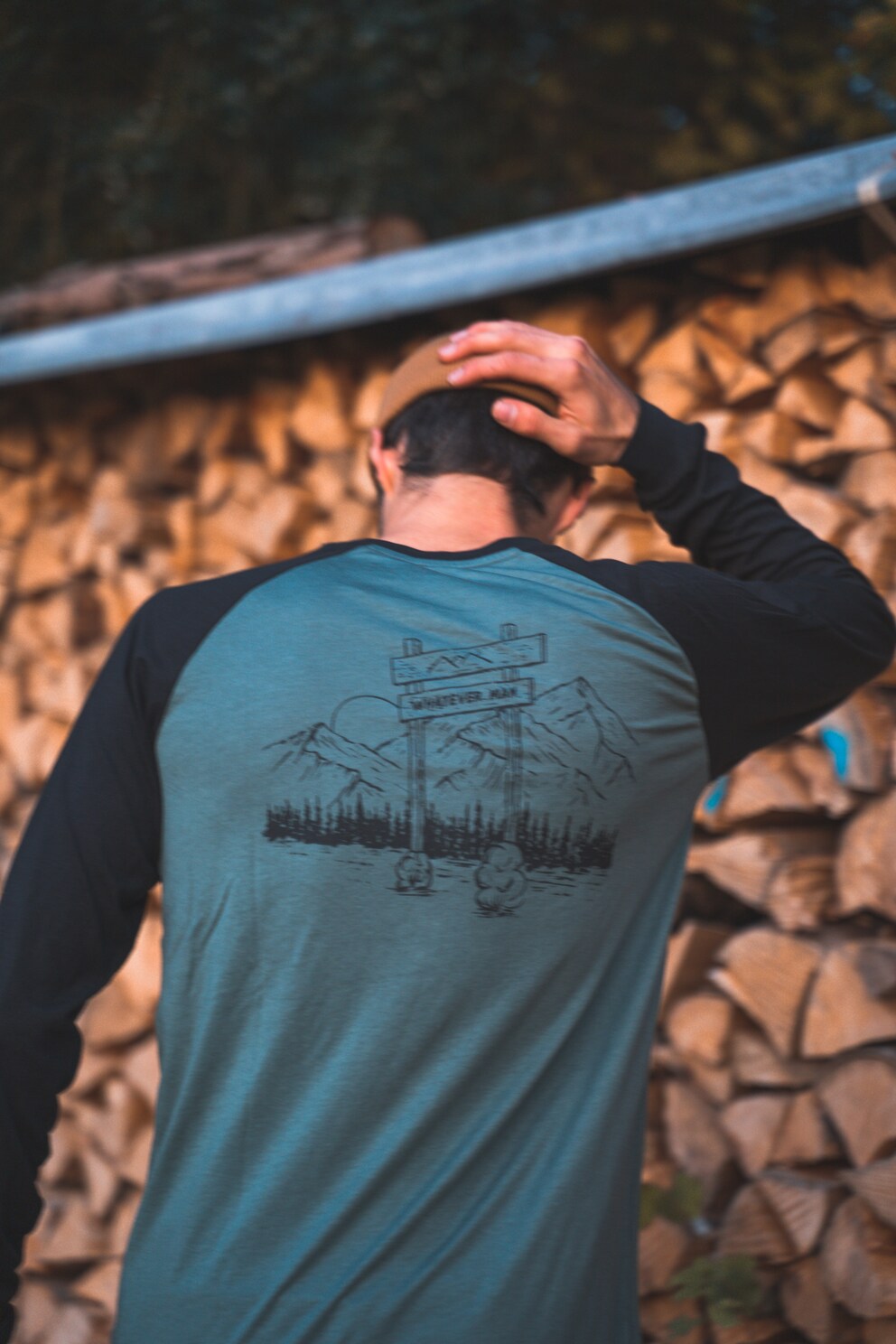 Shirt aus Lyocell, geeignet zum Biken, Wandern oder als Fashion Statement.