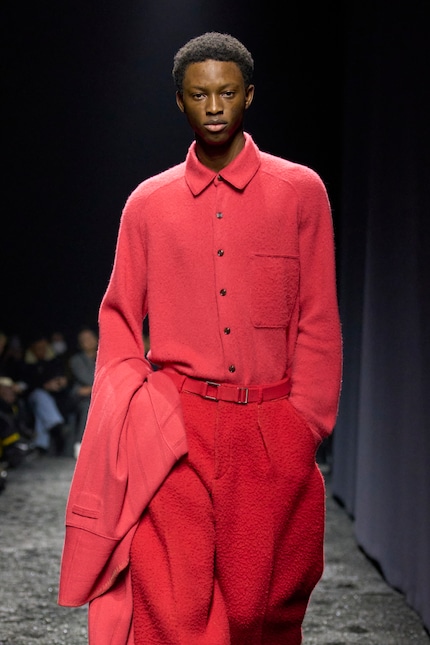 Everything in red - also in the Zegna winter collection '23.