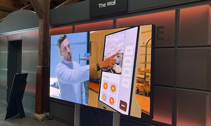 Jetons un œil à l’avenir des télévisions : The Wall, le premier modèle microLED de Samsung.