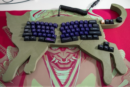 FinnGus non passa inosservato sulla mia scrivania.