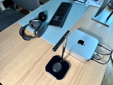 The Satechi Headphone stand will probably have to vacate its place on my desk again soon.