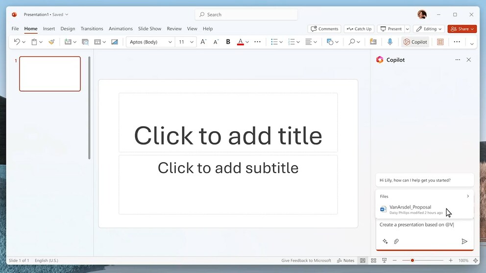 Ähnlich wie Clippy, der Office-Assistent aus den 1990ern, kann der Copilot auf der rechten Seite einer App angesprochen werden. Doch bietet der neue Assistent künstliche Intelligenz und könnte daher diesmal auch tatsächlich nützlich sein.