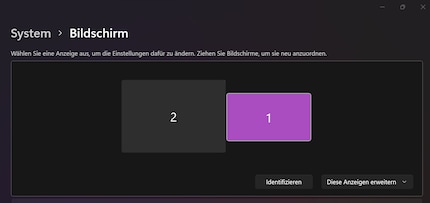 Vous devez ajuster les paramètres d'affichage dans les paramètres système de votre périphérique Windows.