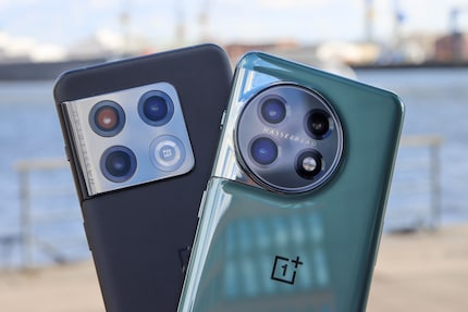 Die größte Änderung zwischen dem OnePlus 10 Pro und dem OnePlus 11 ist die Form des Kamerabuckels.