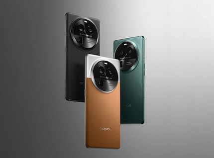 L'Oppo Find X6 Pro est disponible en Chine en vert, noir et marron avec une finition en cuir.