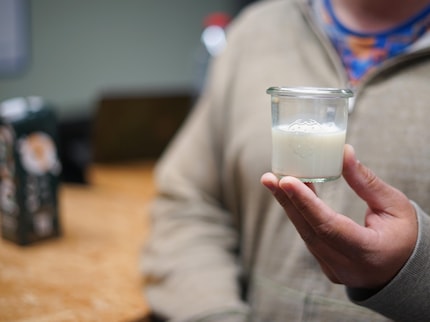 Die Milch-Versionen werden zuerst pur probiert.