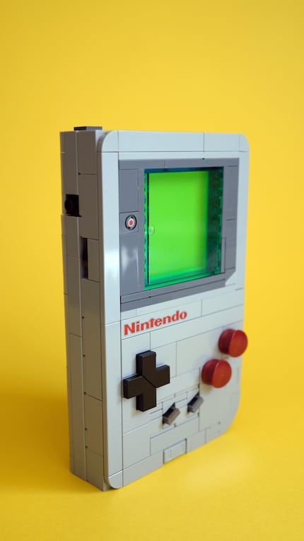 Voici à quoi ressemble la Lego Gameboy. 