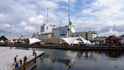 Am Hafen von Aarhus ist immer etwas los, etwa an der «Tall ship race» Regatta.