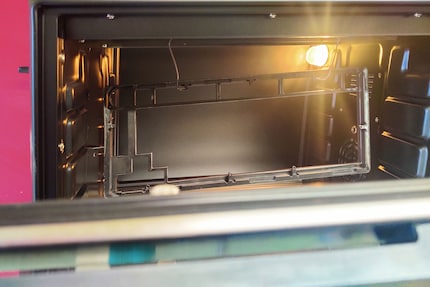 Infine, il pezzo è in forno. Ho già il sospetto di non essere soddisfatto del risultato.
