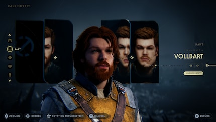 Red hair goes with a proper beard.