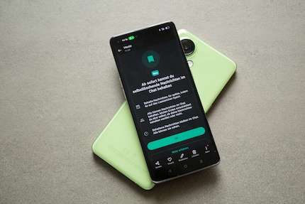 The new function lets you keep selected messages in self-deleting chats.