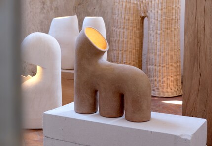 Design Brut: gli oggetti di Elisa Uberti hanno forme indefinibili.