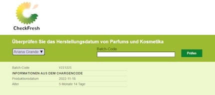 Mein Exemplar von Ariana Grandes beliebtem «Cloud» ist 5 Monate und 14 Tage alt.