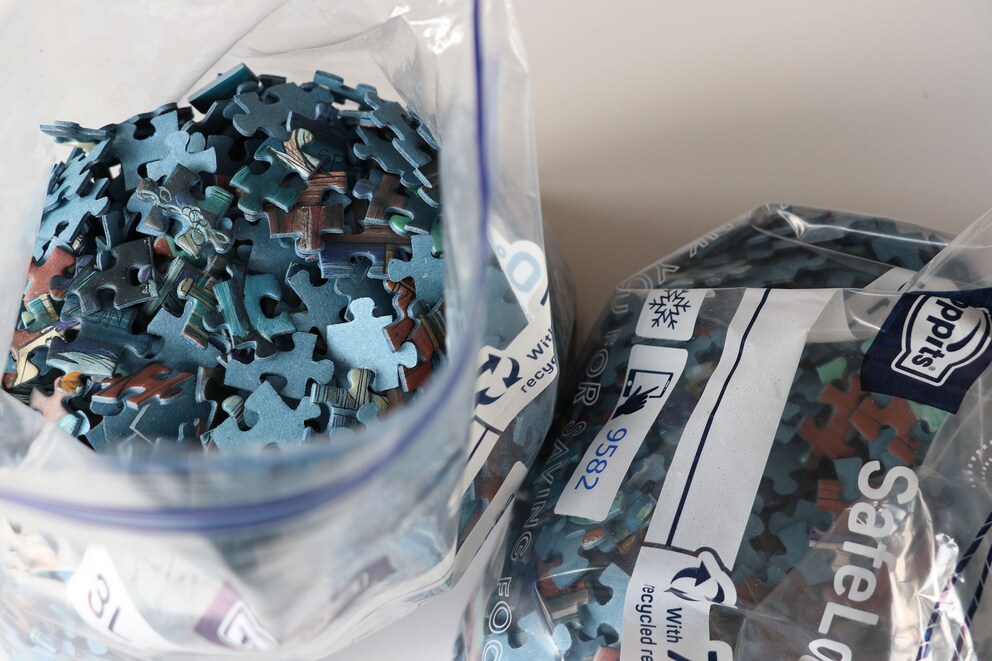 Sauber verpackt geht kein Teil verloren.