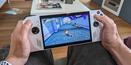 Game Pass titles such as Hi-Fi Rush can be installed on the Ally.
