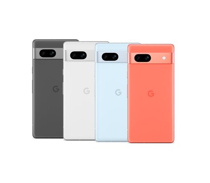 One of the four colours of the Pixel 7a is available exclusively from Google.