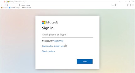 Le site www.microsoft-office (.) zip fait semblant d'être de Microsoft.
