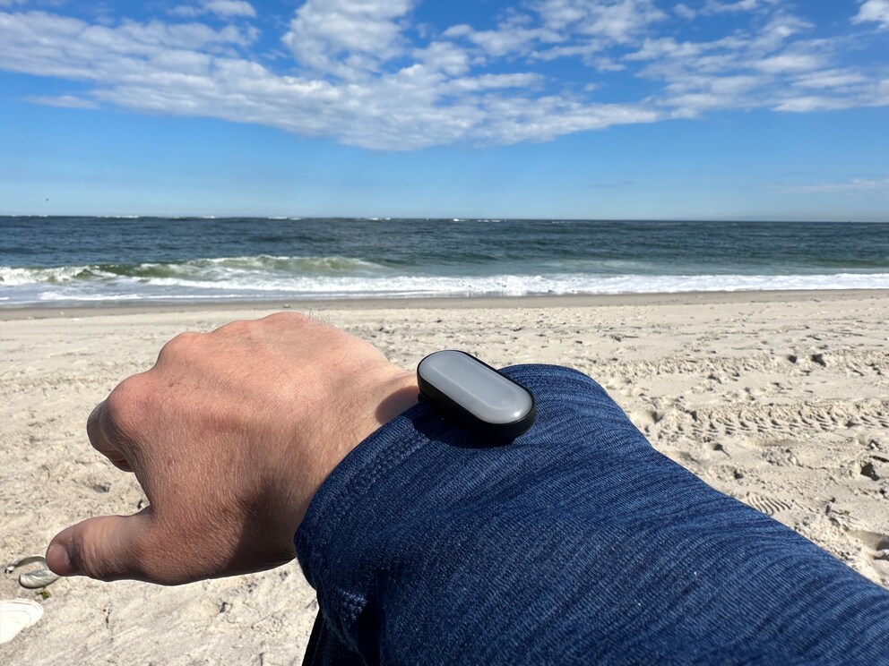 Sensor und Strand – eine gute Kombination. Vor allem, wenn du anders als ich auf die Warnmeldungen reagierst.