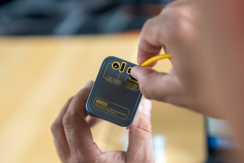 Das mitgelieferte USB-C-Kabel liefert immer die volle Leistung.