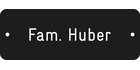 Logo del marchio Fam. Huber