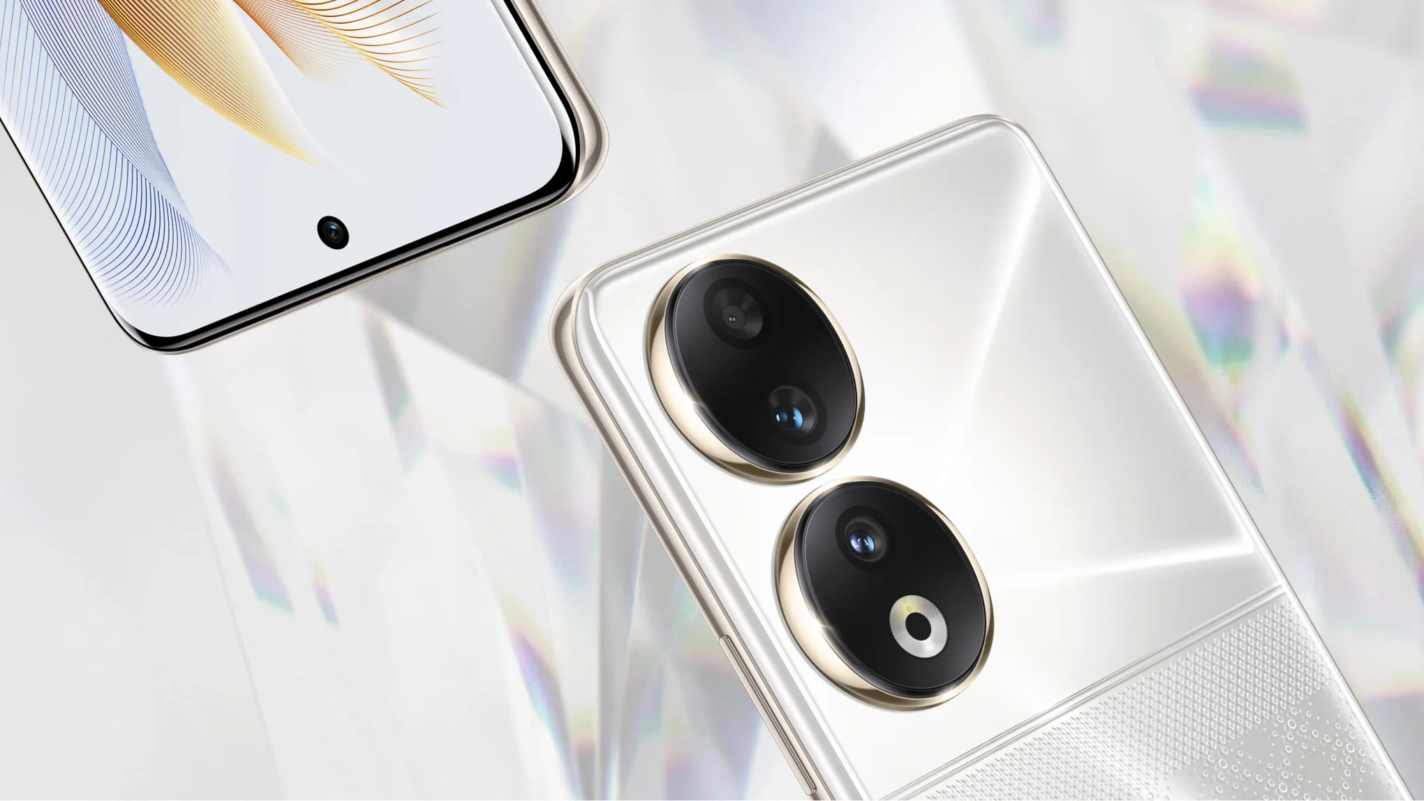 Le Honor 90 sans Pro a un boîtier de caméra plus rond et seulement un capteur selfie.