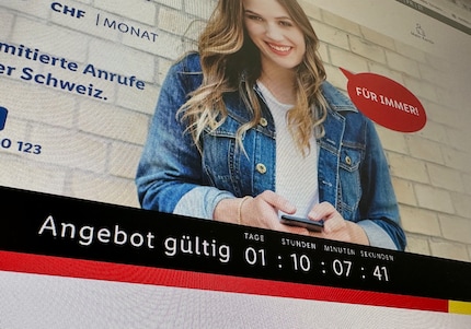 Questi conti alla rovescia suggeriscono alla potenziale clientela che potrebbe perdere un'occasione unica nella vita. Ma se non si tratta di un vero e proprio conto alla rovescia, si tratta probabilmente di concorrenza sleale.