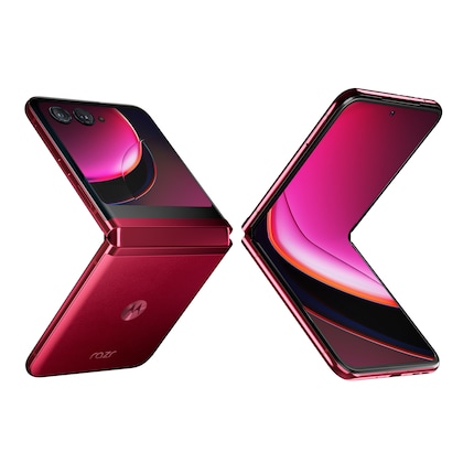 Avec Viva Magenta, Motorola utilise la couleur Pantone de l'année 2023.