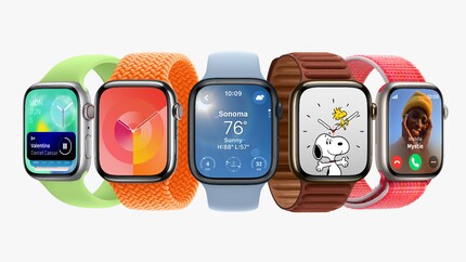 Nouveau design pour les applications de l'Apple Watch.