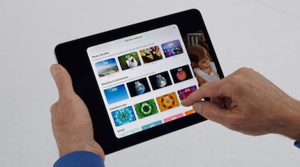Choisir un fond d'écran sur l'iPad.