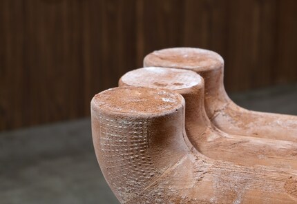 The biocement stool shows new ways to develop products.