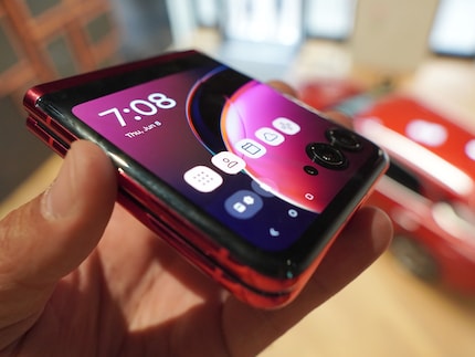 Il Razr 40 Ultra è compatto e sottile.