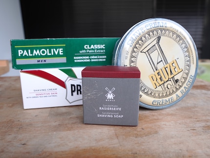 J'ai essayé ces crèmes et savons à raser. 