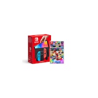Nintendo Switch (OLED-Modell) Schwarz + Mario Kart 8 Deluxe