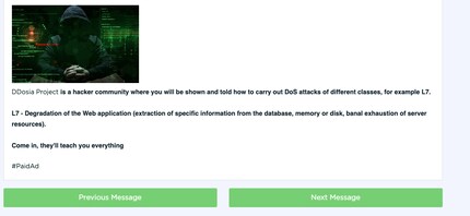 NoName propose des « cours de DDoS ».