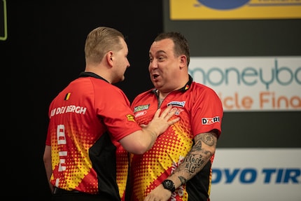 Harmonie ou disharmonie, Van den Bergh et Huybrechts ont finalement atteint les demi-finales, échouant de peu.