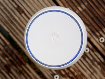 Luce blu per la pulizia: il segnale luminoso indica il progresso della pulizia.