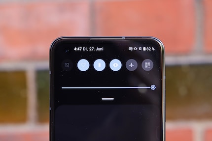 Le icone piccole offrono impostazioni rapide più accessibili.