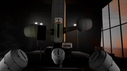 Le renégat est connecté à un scanner. qui me permet de pénétrer directement sa conscience. 