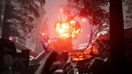 Les explosions apportent au moins une touche de couleur au jeu. 