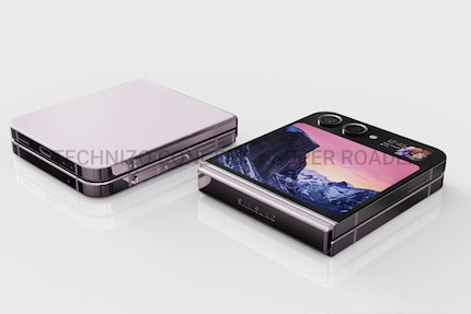 The Samsung Galaxy Flip 5 can be closed flush according to this picture.