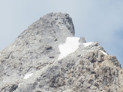 Nella sezione al 100% risulta evidente che l'immagine non è particolarmente nitida.
