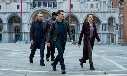 La troupe de base composée de Simon Pegg, Ving Rhames, Tom Cruise et Rebecca Ferguson reste l’un des principaux atouts de la franchise.