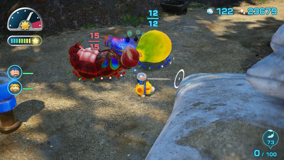 Mes Pikmins transportent un corps pour se reproduire. C’est mignonnn.