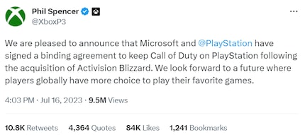 Capture d'écran : Twitter / @XboxP3