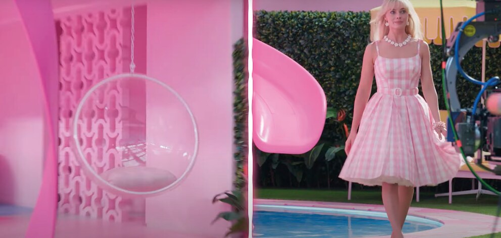 La Bubble Chair de l’architecte d’intérieur et designer finlandais : une pièce iconique de plus dans la maison de Barbie. 