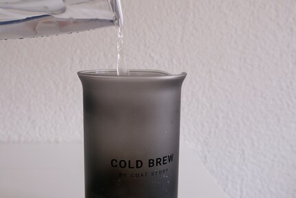 Usare acqua filtrata o non filtrata non fa molta differenza con questa variante.
