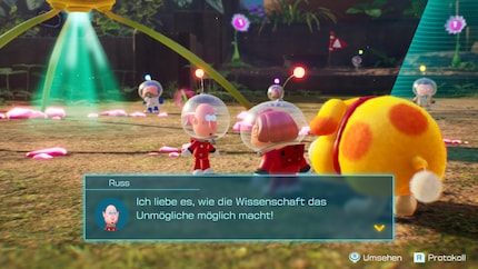 Russ versorgt dich im Verlauf des Spiels immer wieder mit neuen Gadgets.