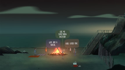 Das erste Spiel fängt wie ein klassischer Teenie-Horror-Streifen an.