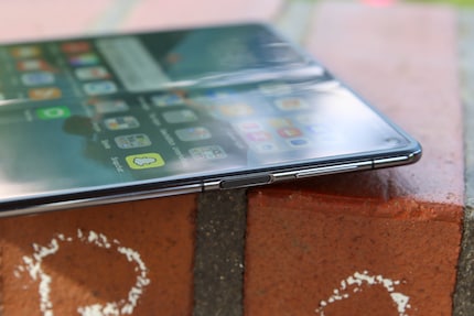 The reliable fingerprint sensor is located on the side of the Mate X3.
